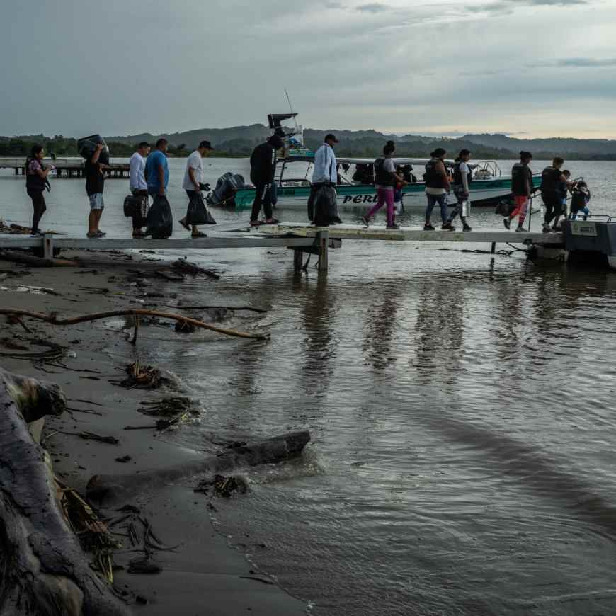 Darién Gap Migration Is Halted After Colombia Arrests Boat Captains