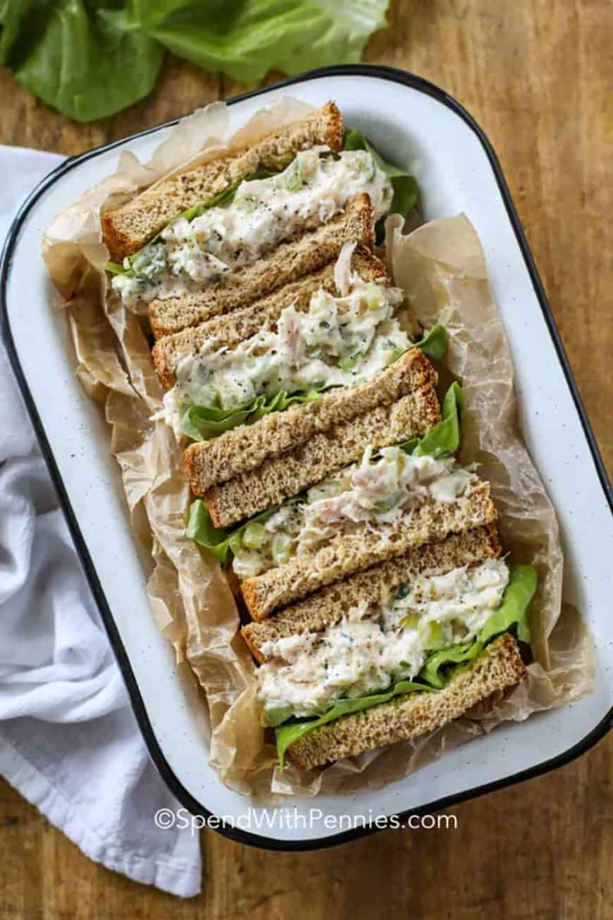 Homemade Tuna Salad - A Lunch Time Classic!