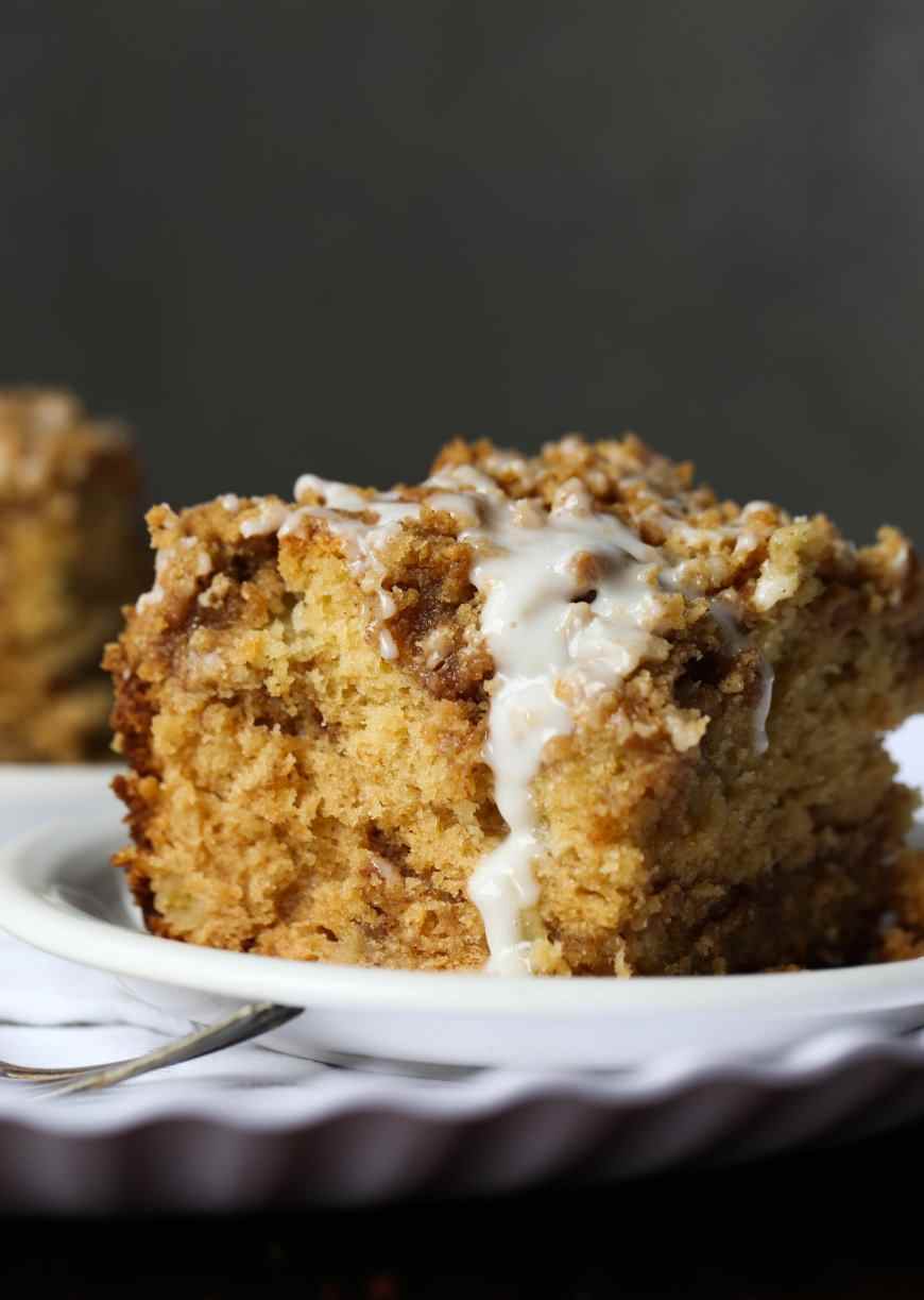 Sour Cream Apple Coffee Cake